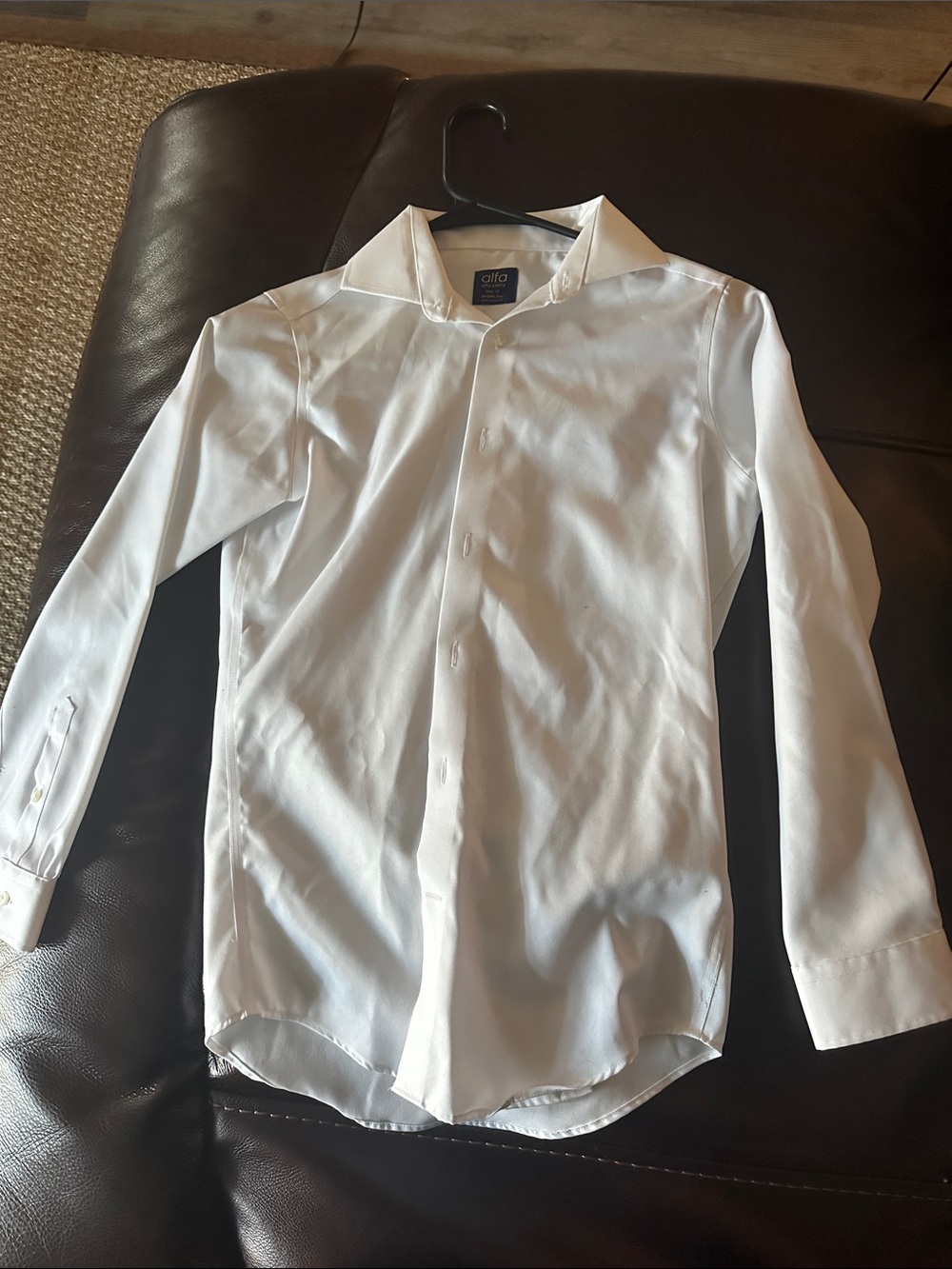 Alfa Women’s White Dress Shirt